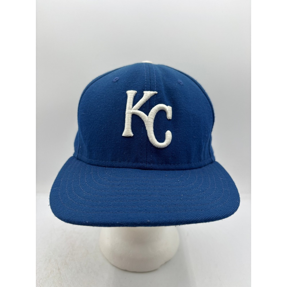 Kansas City Royals MLB New Era 59Fifty High Profile 7 3/8 Royal/White Fitted Hat